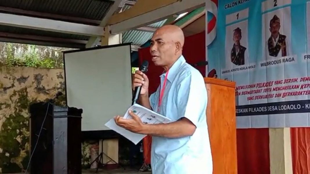 Debat Pilkades Desa Lodaolo Dikemas Seperti Debat Pilpres