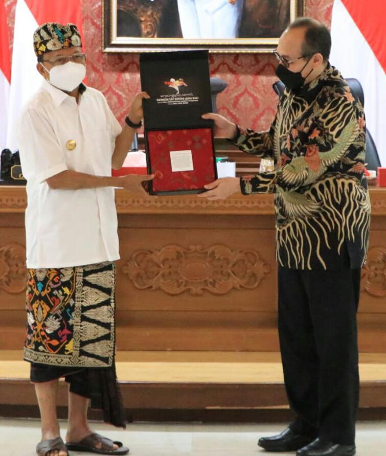 Gubernur Bali, Wayan Koster Menerima Kunjungan Calon Duta Besar LBBP RI