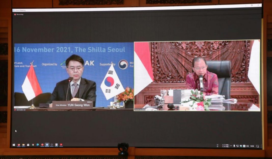 Gubernur Bali Hadiri Pertemuan Bilateral dengan Pemerintah Korea