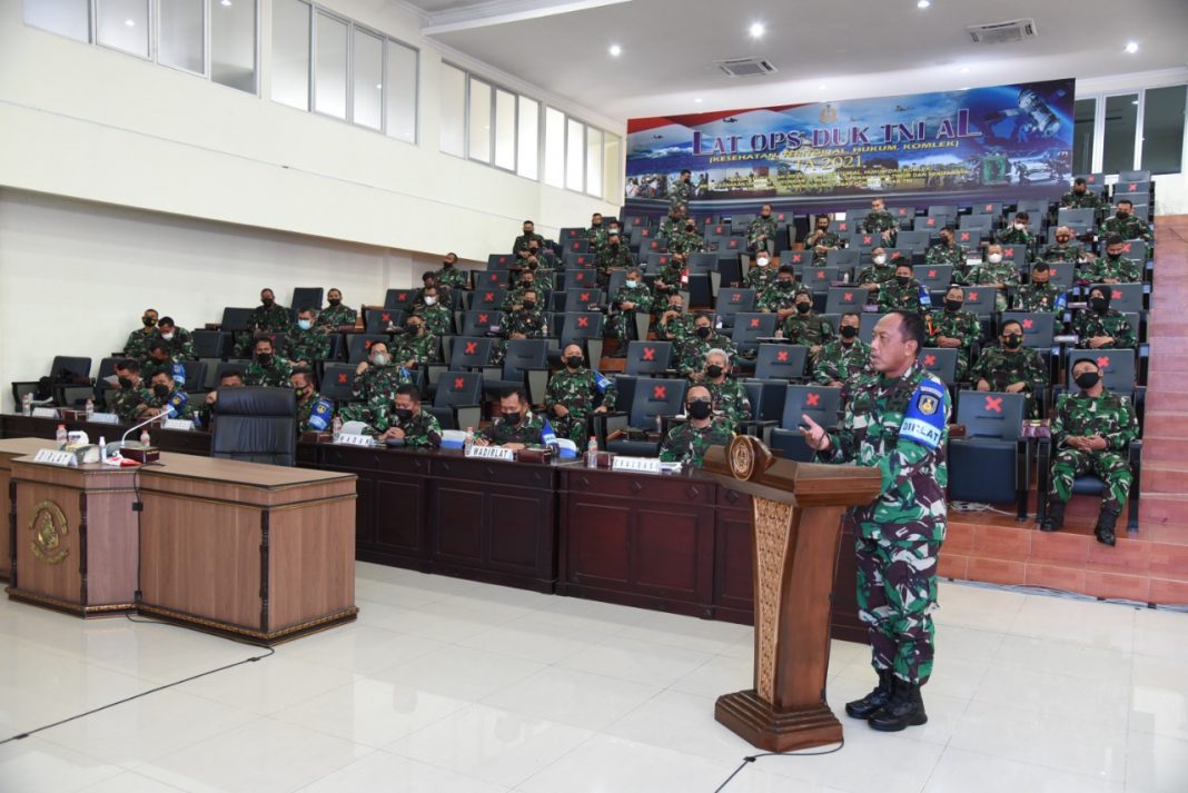 Dankodiklat TNI AL Pimpin Kaji Ulang dan Penutupan Latopsduk II TA 2021