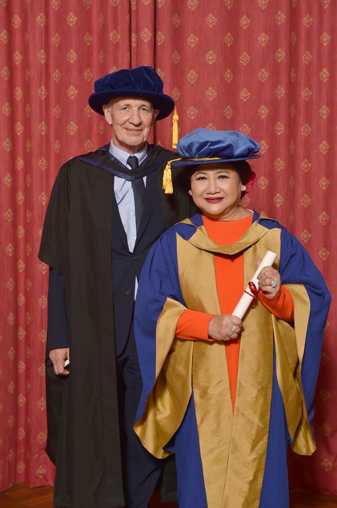 Prita Kemal Gani Raih Gelar Doktor Kehormatan dari Coventry University