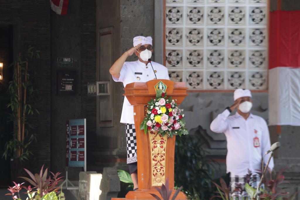 Hari Raya Galungan, Bupati Tabanan Pimpin Upacara Peringatan Hari Pahlawan