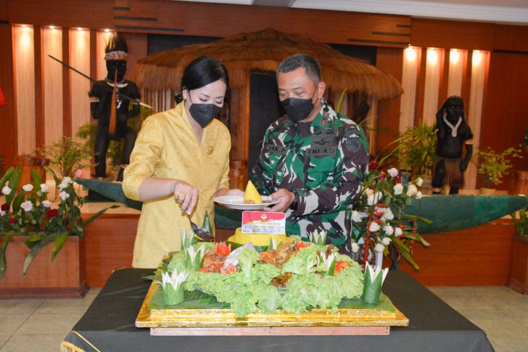 Hut Ke-58, Korem 171/PWY Gelar Syukuran Bersama Tokoh Masyarakat