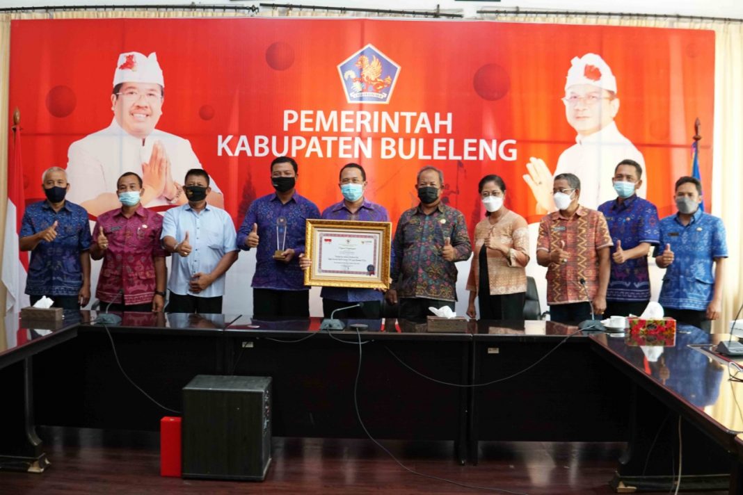 Inovasi Poskesdes Desa Tembok Raih Top 45 Inovasi Pelayanan Publik