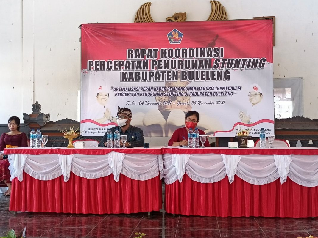 Angka Pravalensi Stunting di Buleleng Menurun