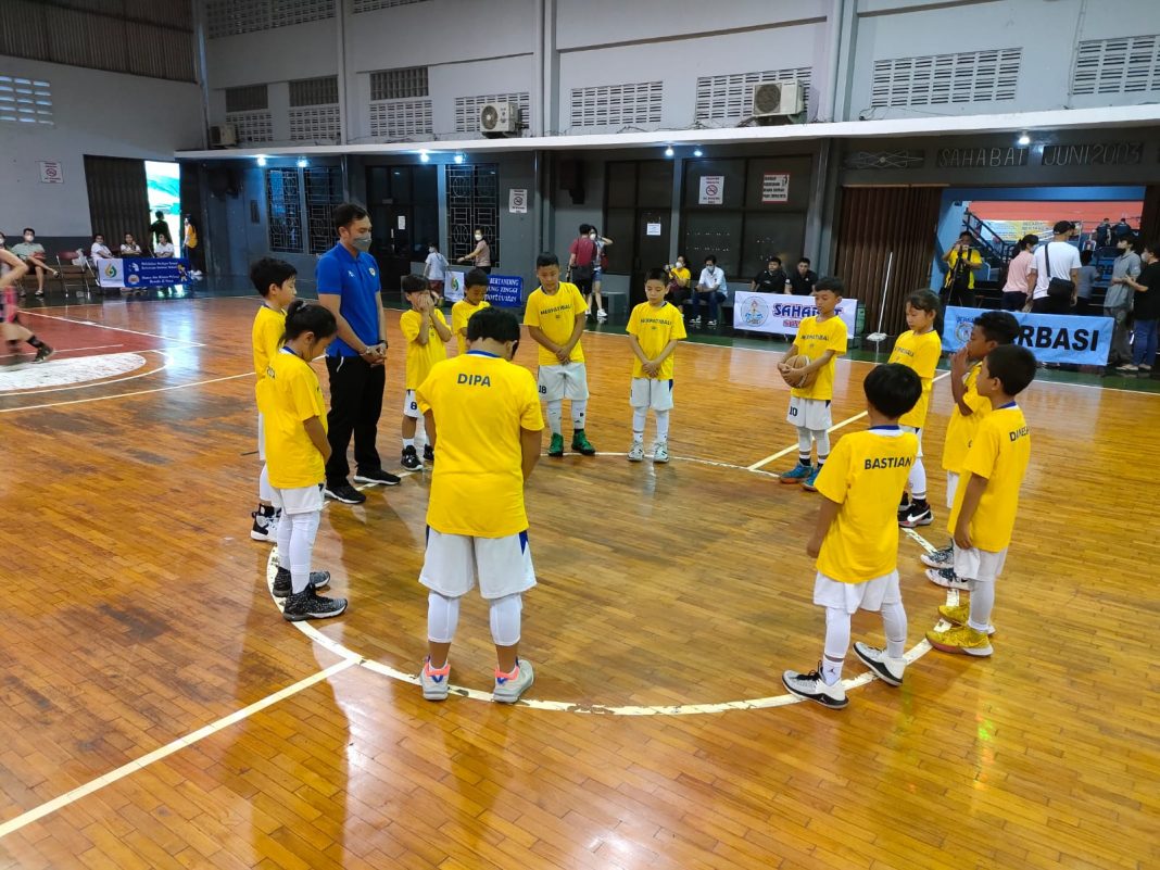 Hajar Tim Ibukota, Tim Basket KU-10 Merpati Bali Buka Kemenangan Perdana di Sehati Semarang 2021