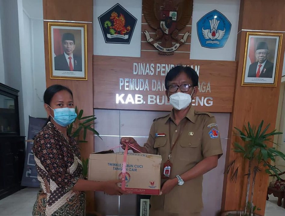 Disdikpora Buleleng Tuntas Distribusikan 232.500 Sarana Prokes ke Satuan Pendidikan