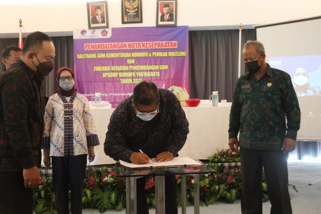 Pemkab Buleleng dan Kominfo RI Sepakat Didik Lima Ribu Talenta Digital Buleleng