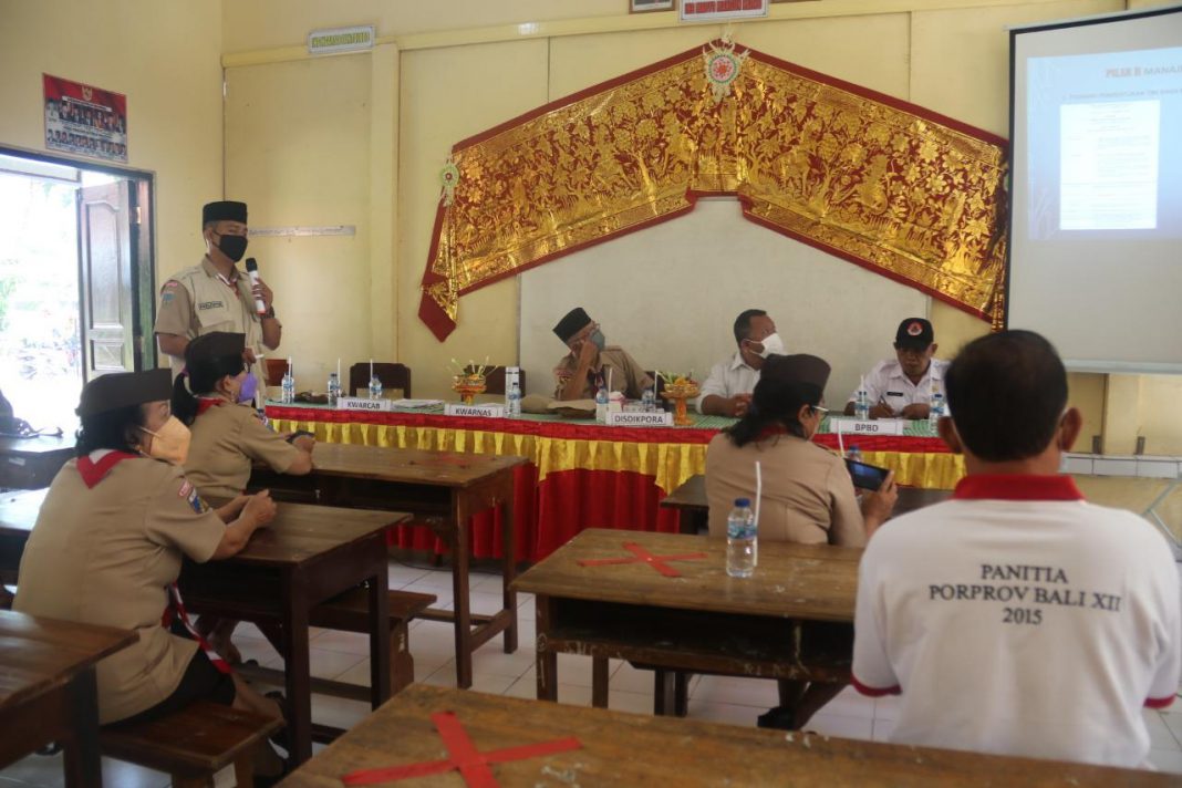 Kwarcab Buleleng Lakukan Monev Implementasi SPAB Berbasis Gugus Depan