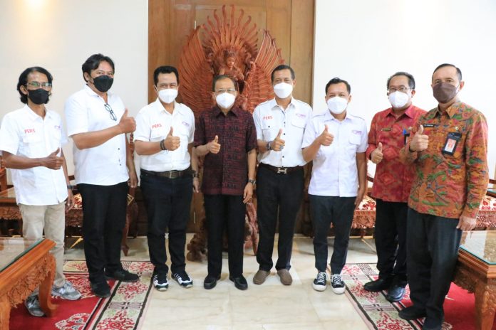 SMSI audiensi dengan gubernur Bali