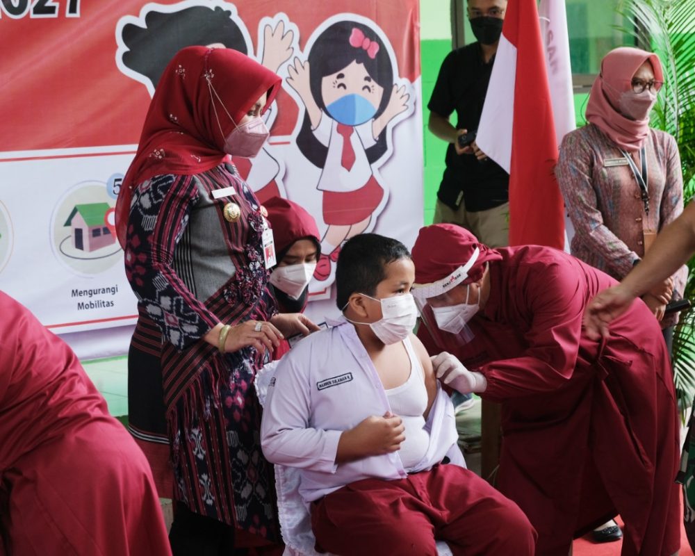 Pemkab Buleleng Telah Berhasil Menvaksin 34.143 Anak