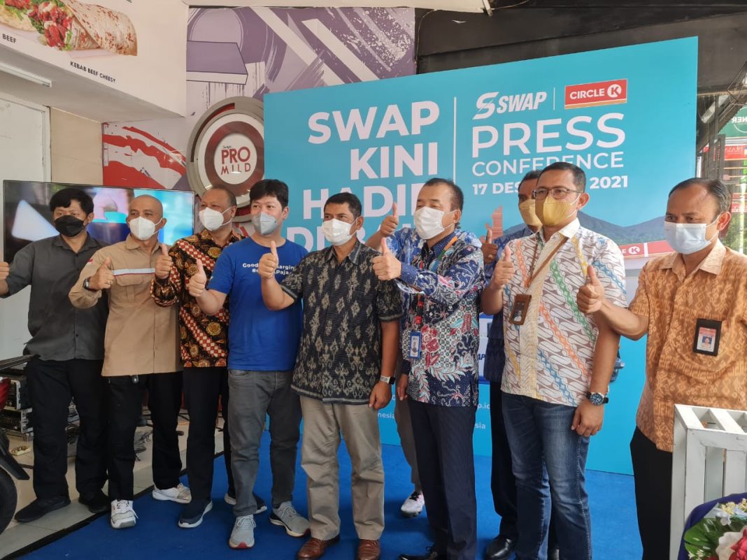 Swap Indonesia dan Circle-K Berkolaborasi Cari Solusi bagi Pengguna Motor Listrik