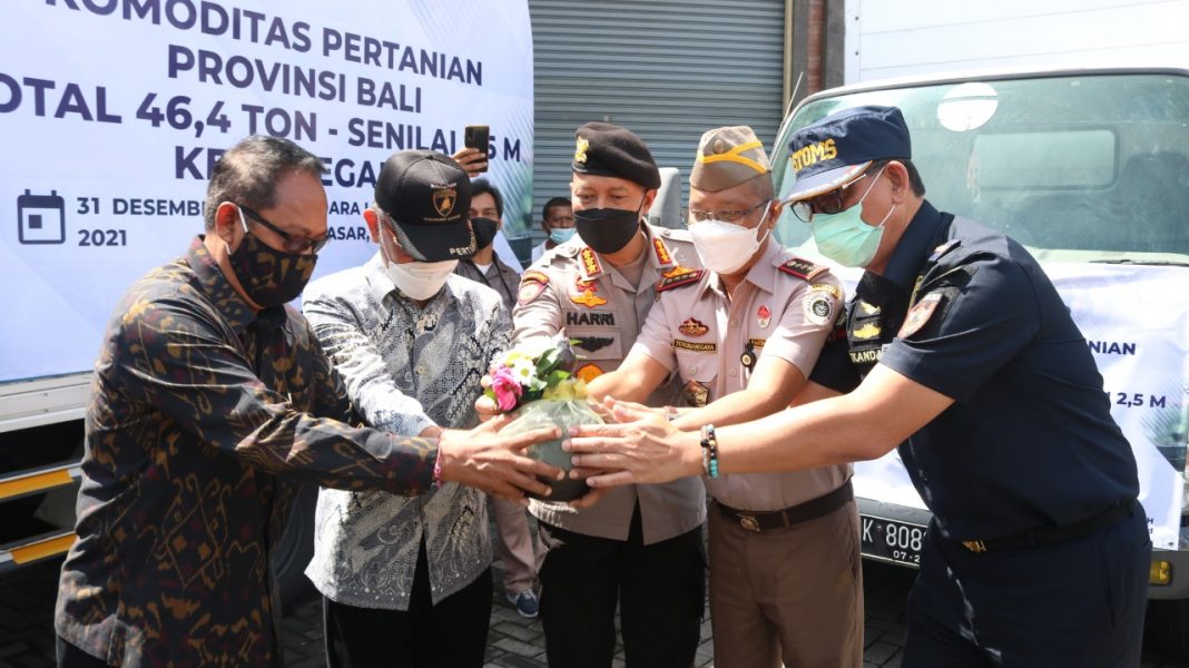 Gebyar Ekspor Raya 2021, Karantina Denpasar Lepas Komoditas Pertanian Bernilai Rp 2,5 M