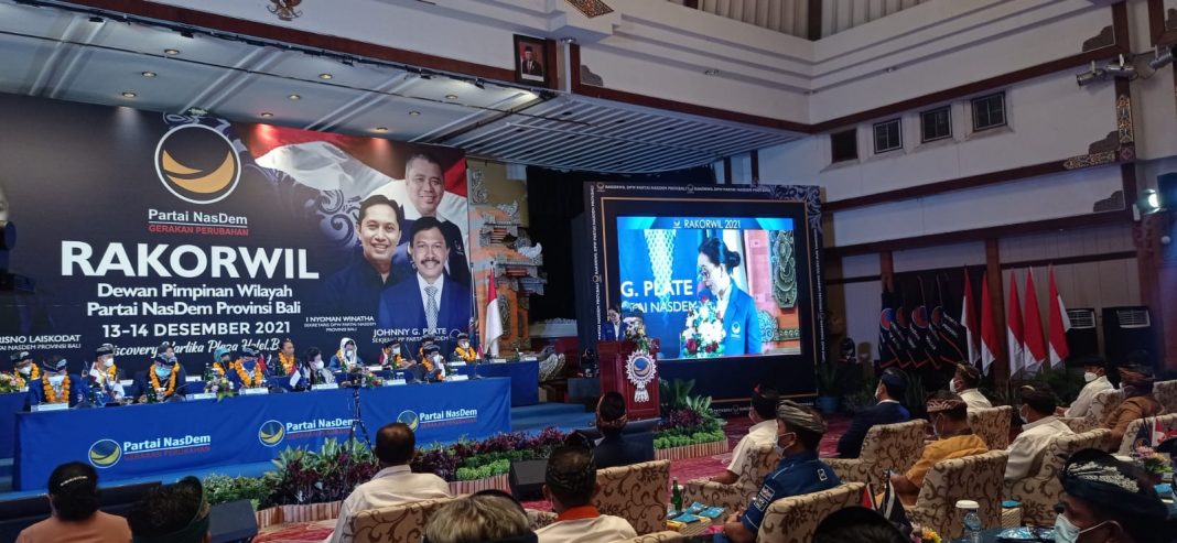 Gelar Rakorwil, Nasdem Bali Ingin Bangkit dari Keterpurukan Ekonomi