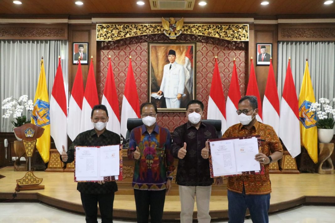 Pemprov Bali Jalin Kerjasama Pemanfaatan Material Hasil Pengerukan dengan PT. Pelabuhan Indonesia (Persero)