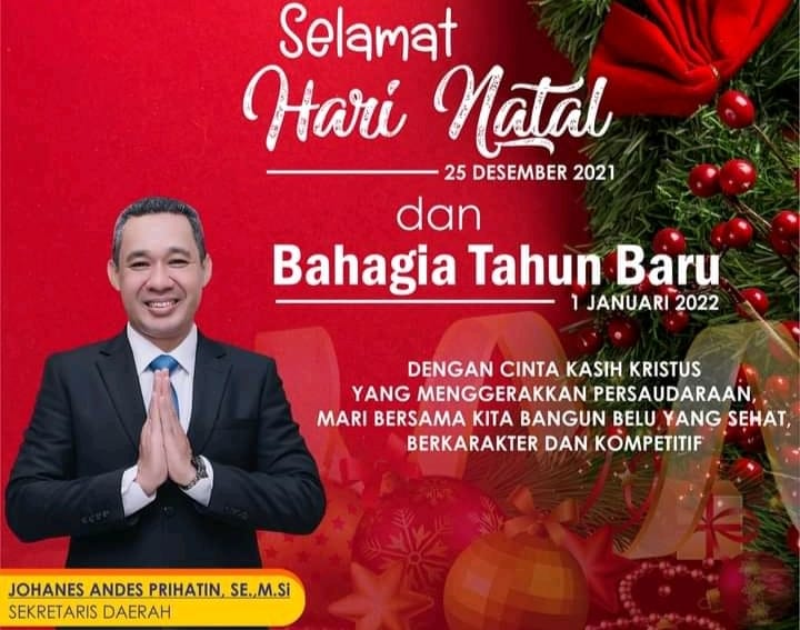 Sekda Belu, Jap Prihatin Ucapkan Selamat Natal Bagi Masyarakat Belu
