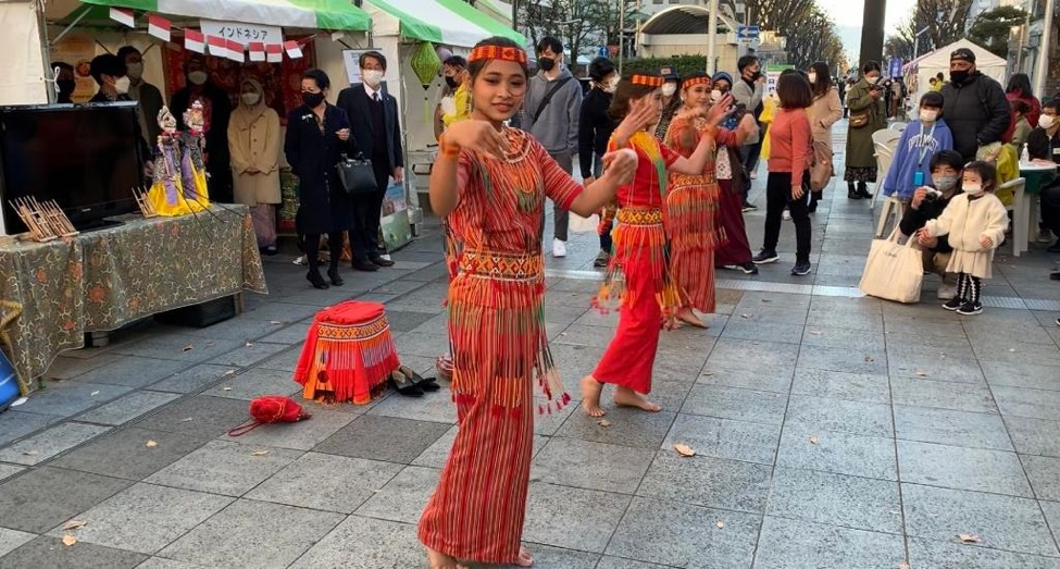 Tampil di Waiwai World Fair 2021, Tim Seni Budaya Indonesia Pukau Warga Shizuoka