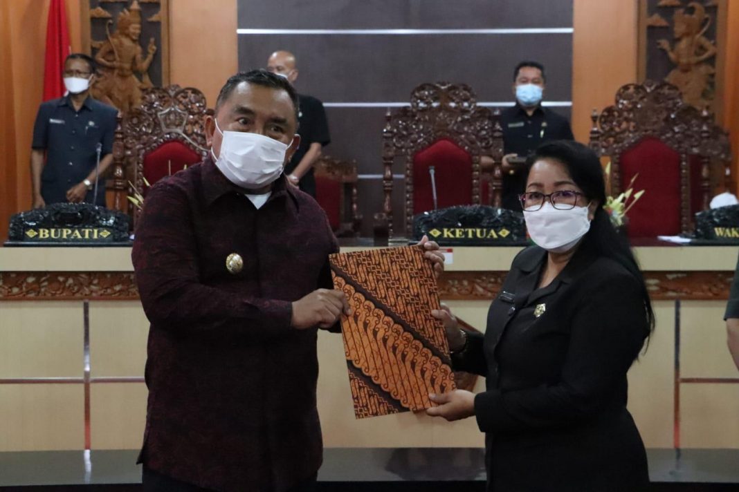 Dua Ranperda Disahkan Menjadi Perda