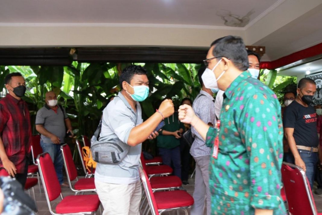 Jalin Kebersamaan, Bupati Tabanan Dialog Bareng Para Pewarta Tabanan