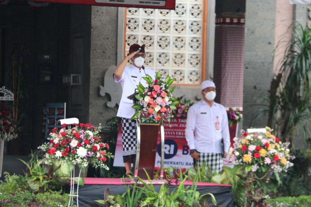 Pemkab Tabanan Rayakan Ulang Tahun Kota Tabanan ke-528 Dengan Khidmat