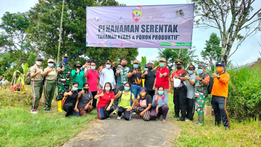 Seribu Pohon Ditanam serentak Kodim 1609/Buleleng