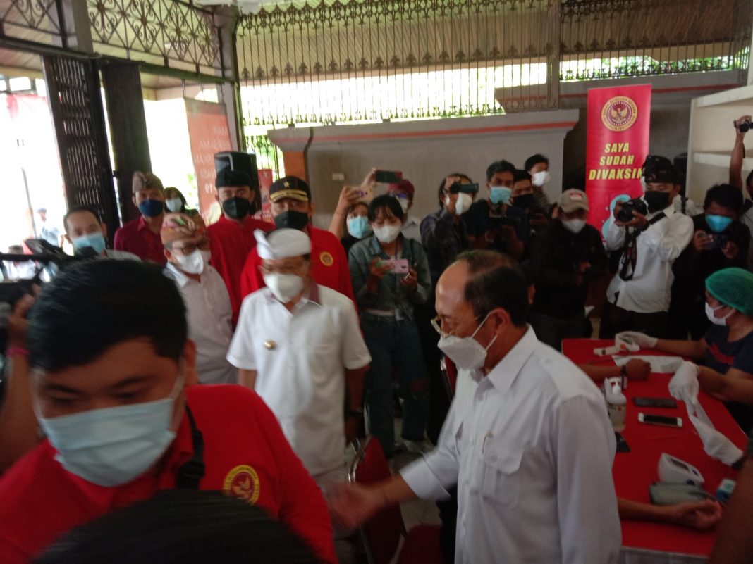 Tahun 2022, BIN Daerah Bali Ditarget Habiskan 484 Ribu Dosis Vaksin Boster
