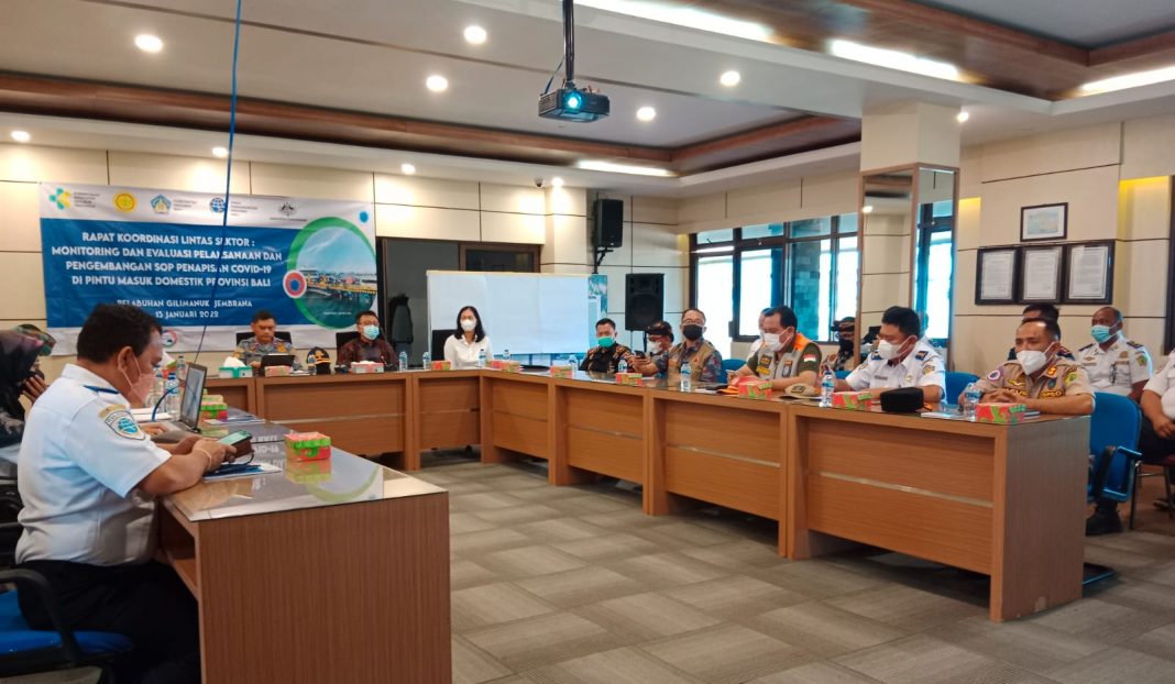 Antisipasi Ancaman Varian Baru, Pemprov Bali Gelar Rakor Penguatan Penapisan Covid-19 di Gilimanuk