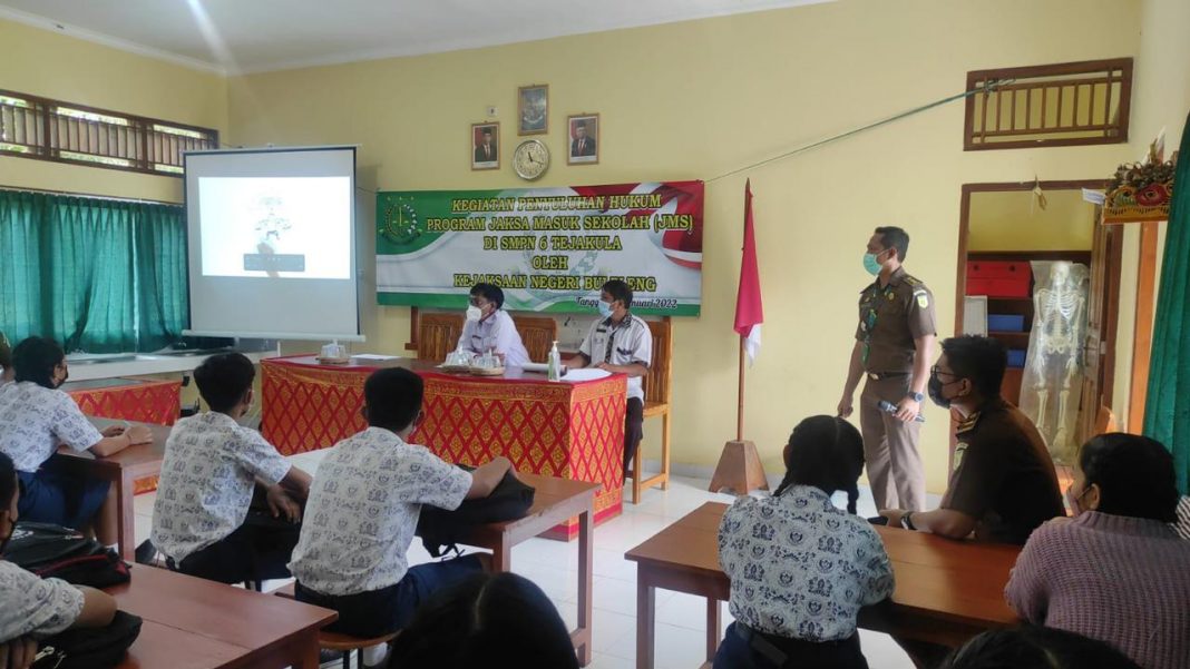Disdikpora Buleleng Harap Siswa Jadi Agen Perubahan Kenakalan Remaja