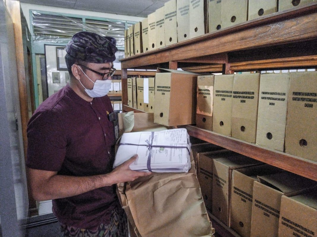 Tingkatkan Kinerja, DAPD Buleleng Giatkan Digitalisasi Kearsipan