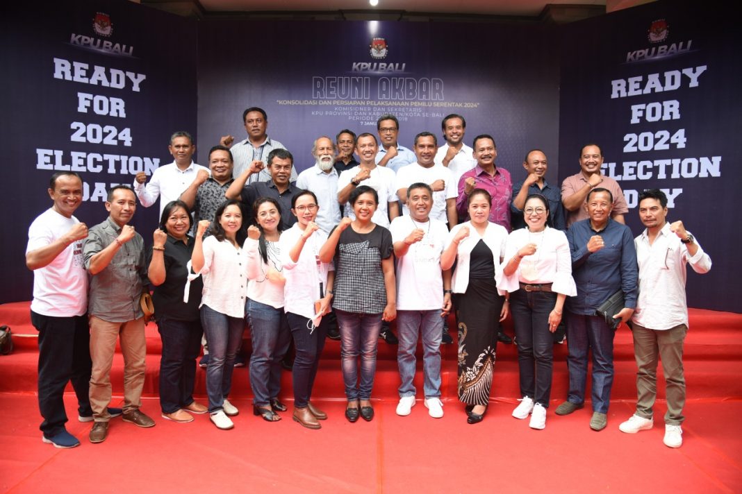 KPUD Bali Konsolidasi Sambut Pemilu Serentak Tahun 2024