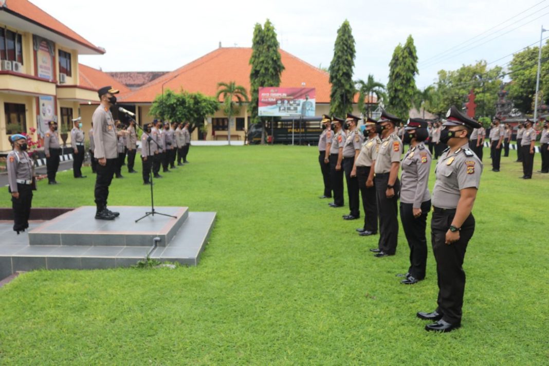 Ratusan Personel Polres Buleleng Naik Pangkat Mulai Bintara Dan Pama