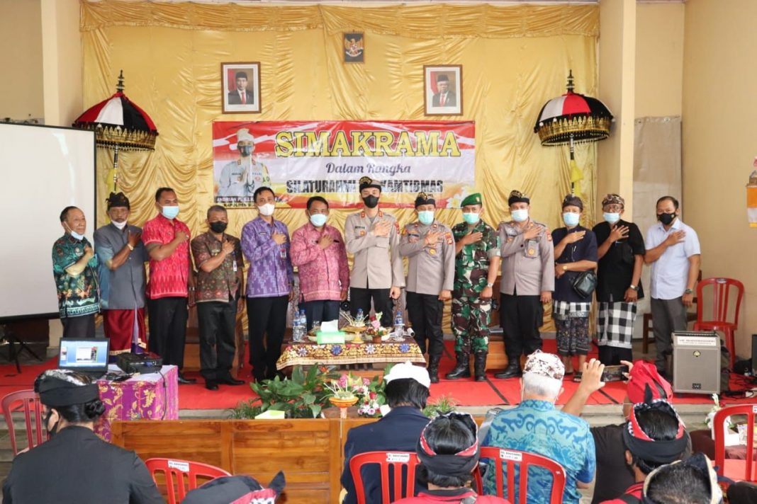 Simakrama Cara Kapolres Buleleng Sentuh Masyarakat