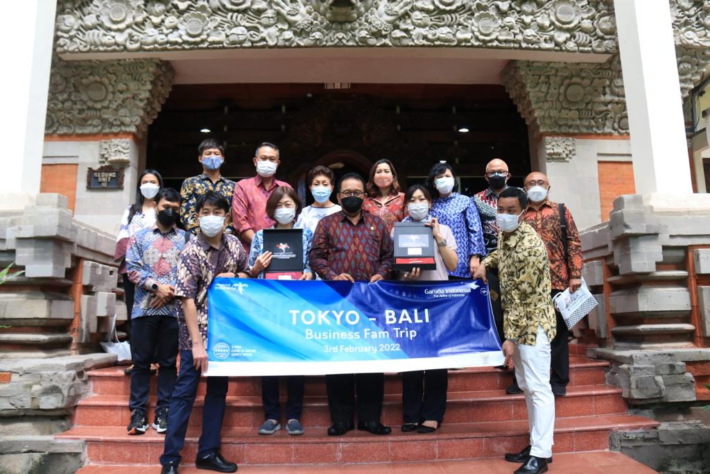 Wagub Cok Ace Terima Masukan Positif Dari Fam Trip Asal Jepang
