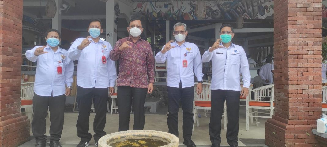 Sampaikan Hasil Monev Tahun 2021, KIP Bali Lakukan Audiensi di Kabupaten Buleleng