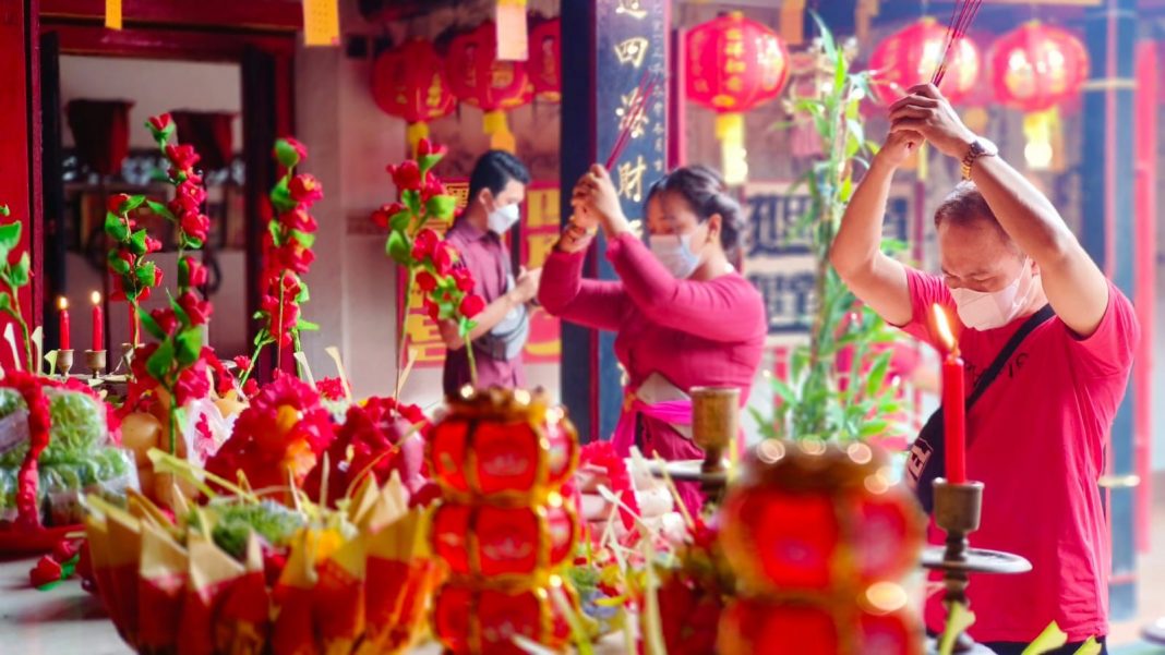 Perayaan Imlek di Buleleng Dirayakan Secara Sederhana