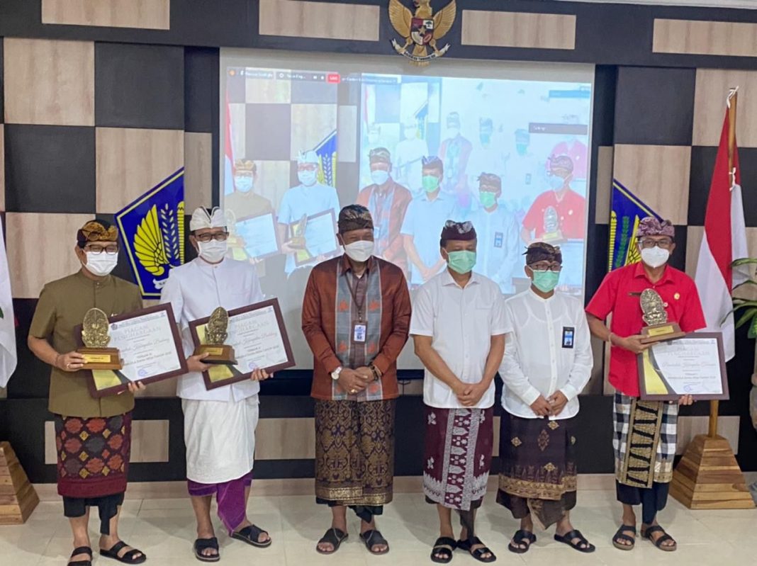 Pemkab Buleleng Raih Tiga Besar Terbaik Pengelolaan TKDD di Bali