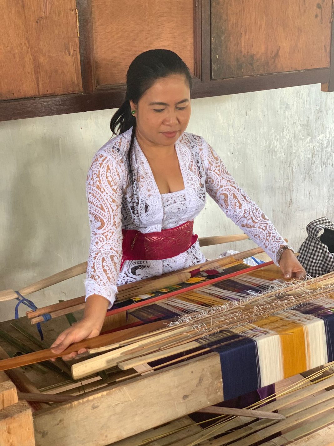 Ubud Artisan Market, Mempersembahkan Weaving Stories : Textile Traditions of Bali