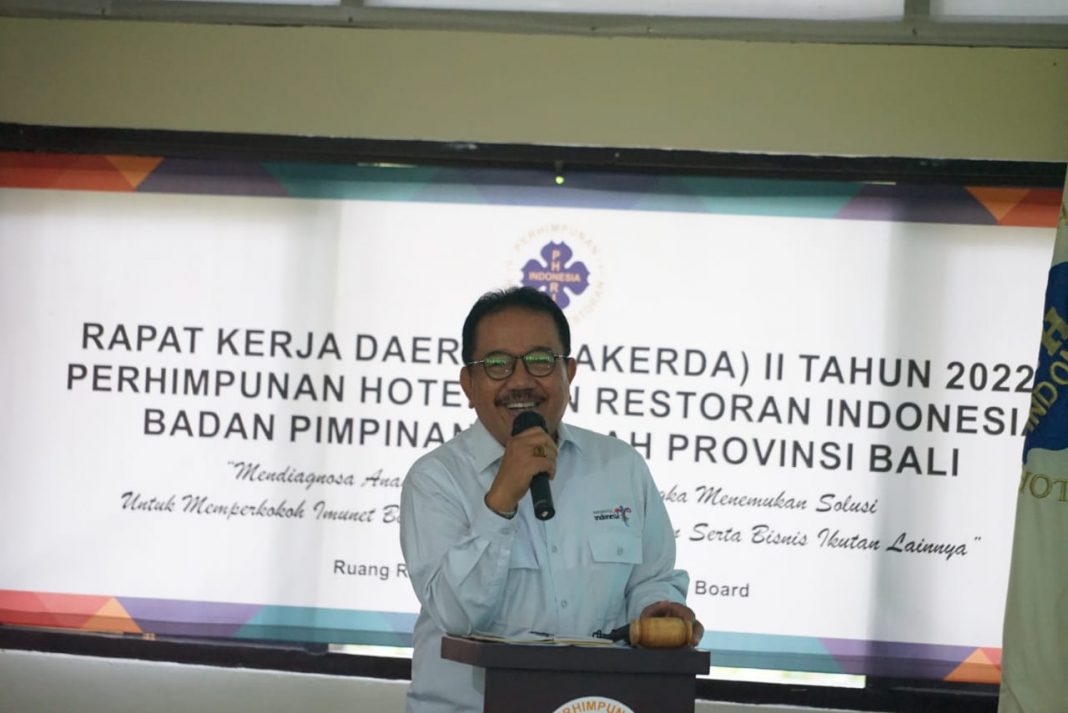 Wagub Bali Ajak Jajaran PHRI Rumuskan Konsep Masa Depan Pariwisata Bali