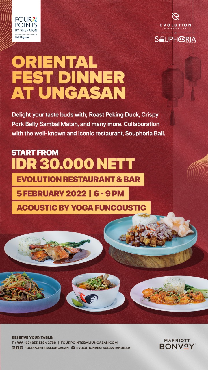 Makan Malam Oriental di Ungasan