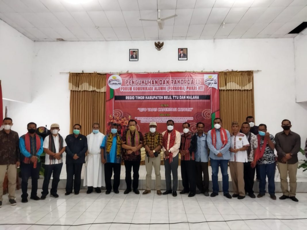 Rakorda II Regio Timor, Forkoma PMKRI NTT Bahas Isu Ekonomi di Wilayah Perbatasan