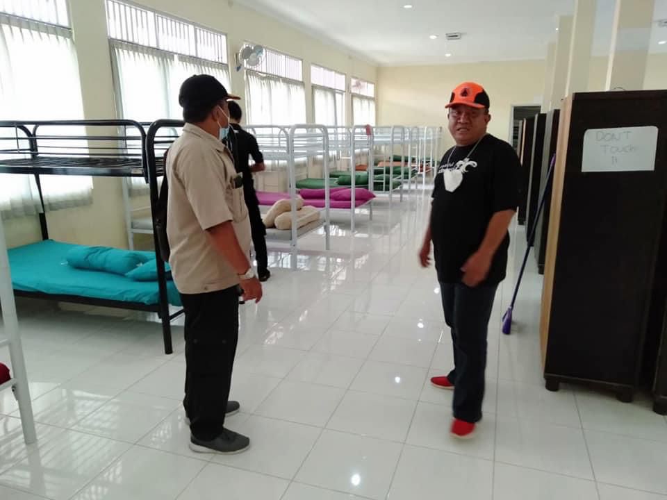 Satgas Siapkan Asrama SMA Bali Mandara Untuk Isoter Hari Ini