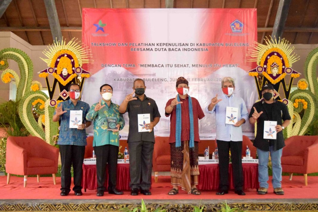 Perpusnas RI Gelar Pelatihan Kepenulisan di Buleleng, Bupati Harapkan Peningkatan Literasi