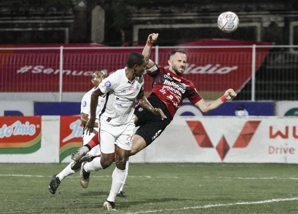 Bungkam Persipura, Bali United Nangkring di Singgasana