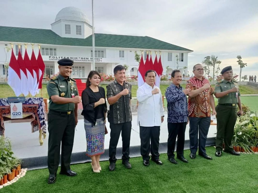 Menhan Ucapkan Terimakasih Kepada Willy Lay Karena Memberikan Tanah 140 Hektare. Tokoh Adat Fatuketi: Punya Tanah Berapa Disini?