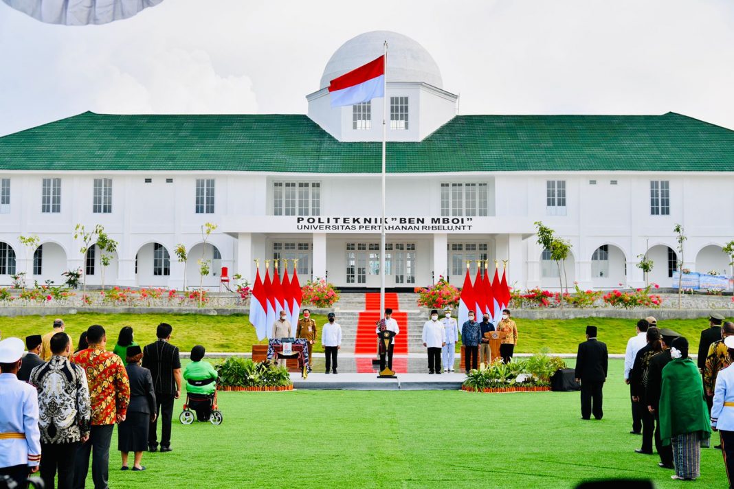 Presiden Jokowi Resmikan Politeknik “Ben Mboi”, Pemilik Lahan Merasa Ditipu