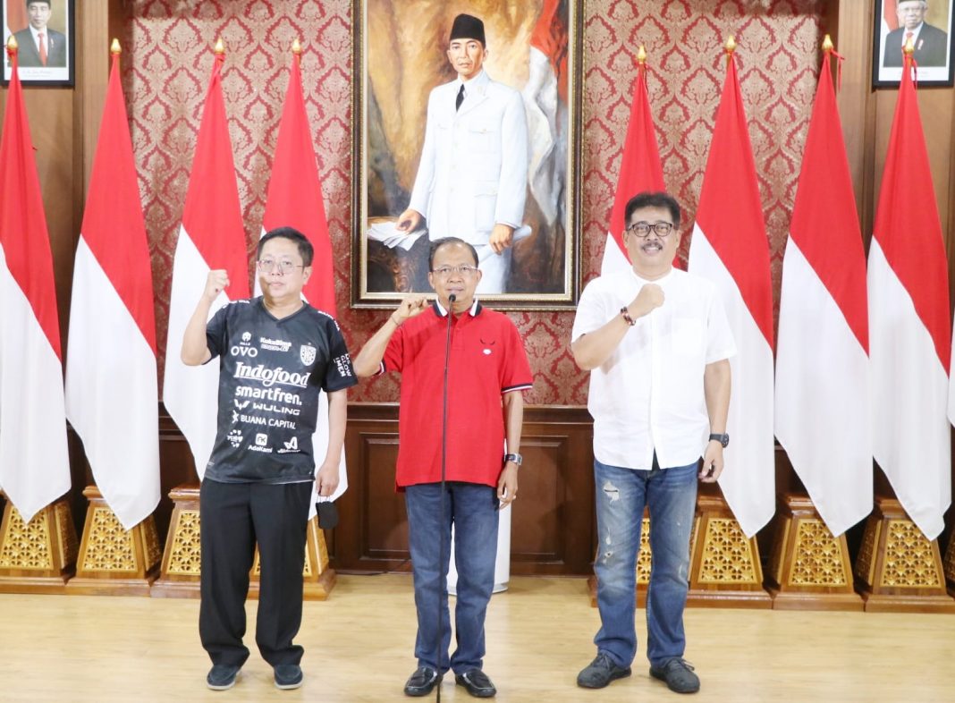 Gubernur Koster Undang 15 Ribu Bola Maniac untuk Tonton Gratis Bali United Vs Persik Kediri