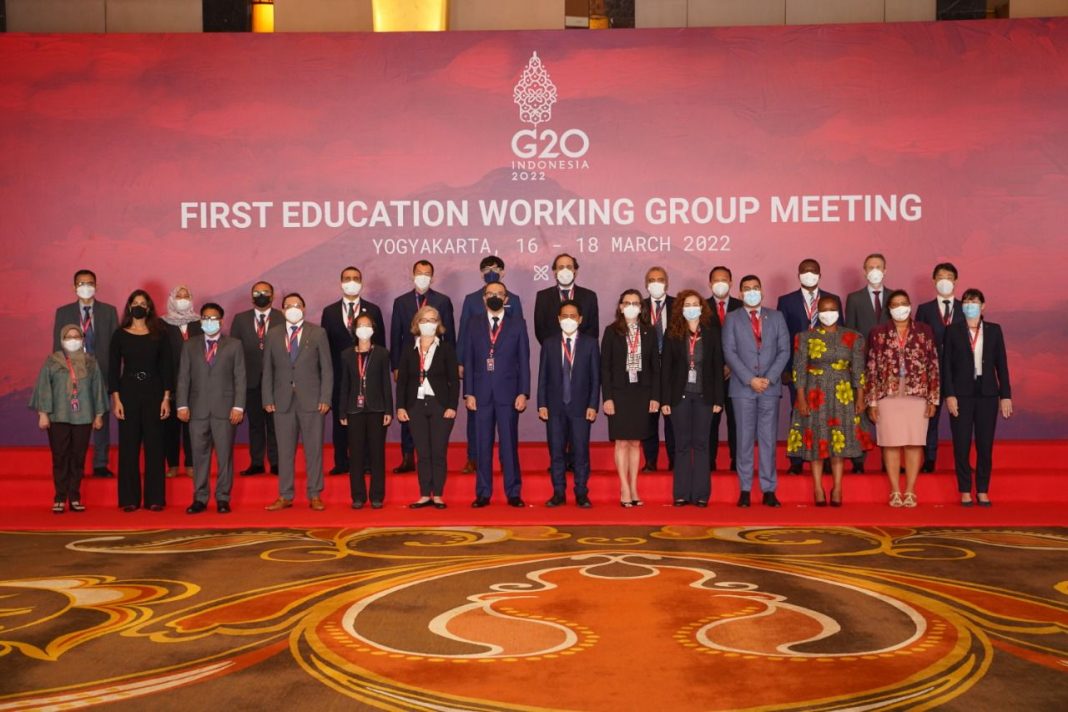 Pertemuan Perdana G20 EdWG, Delegasi Sepakat Dukung Empat Agenda Prioritas Usungan Kemendikbudristek