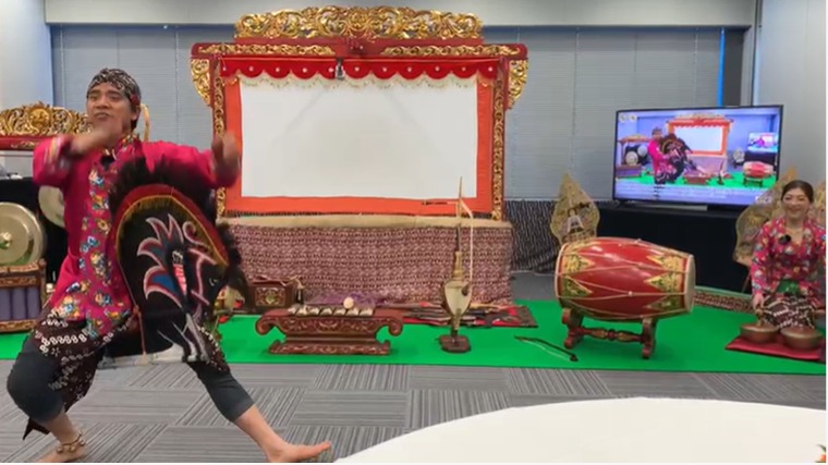 Indonesia Friendship Day 2022 di Osaka Tampilkan Wayang Kulit Bahasa Jepang “Bimo Bumbu”