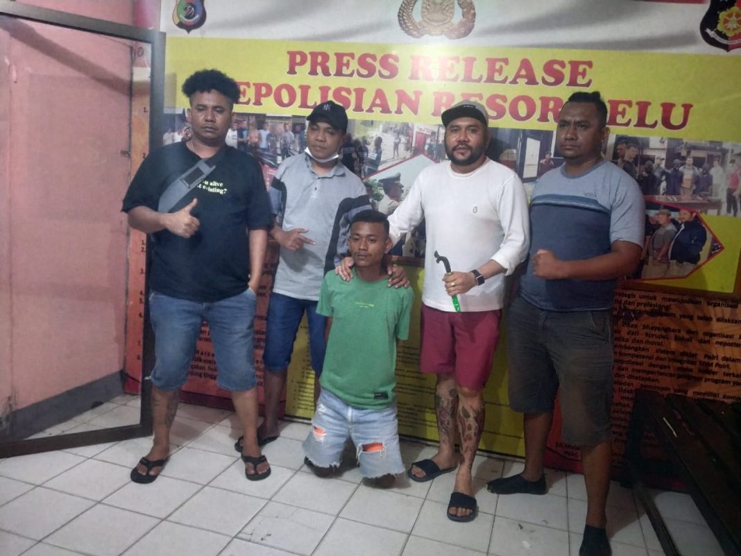 Bergerak Cepat, Buser Polres Belu Tangkap Pelaku Penikaman di Perempatan Union Motor Atambua