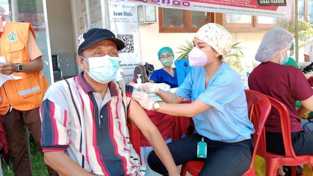Vaksinasi Booster Buleleng Capai Dua Puluh Tiga Persen Lebih